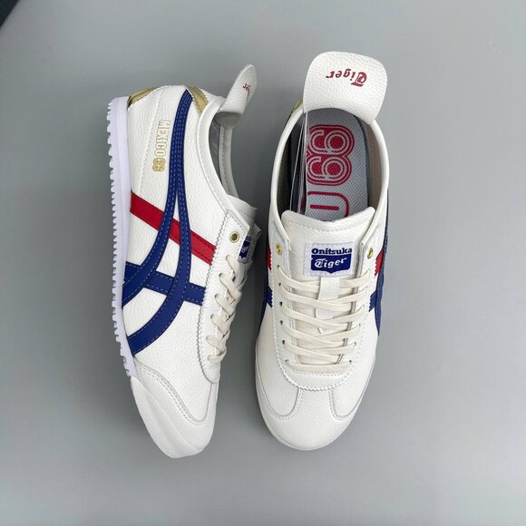 Onitsuka/Tiger MEXICO 66 Sneaker WHITE/DARK BLUE - Picture 2 of 4